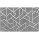 Zizi 96 X 60 inch Grey Indoor Hand-Tufted Rug, Hand-Tufted